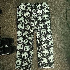 jack skellington polyester pajama pants XL